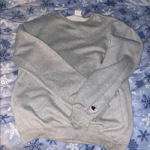 Grey champion sweater